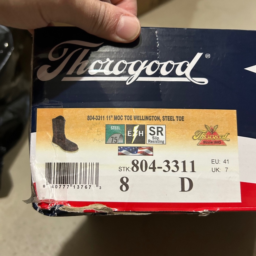 Thorogood Steel Toe Boots